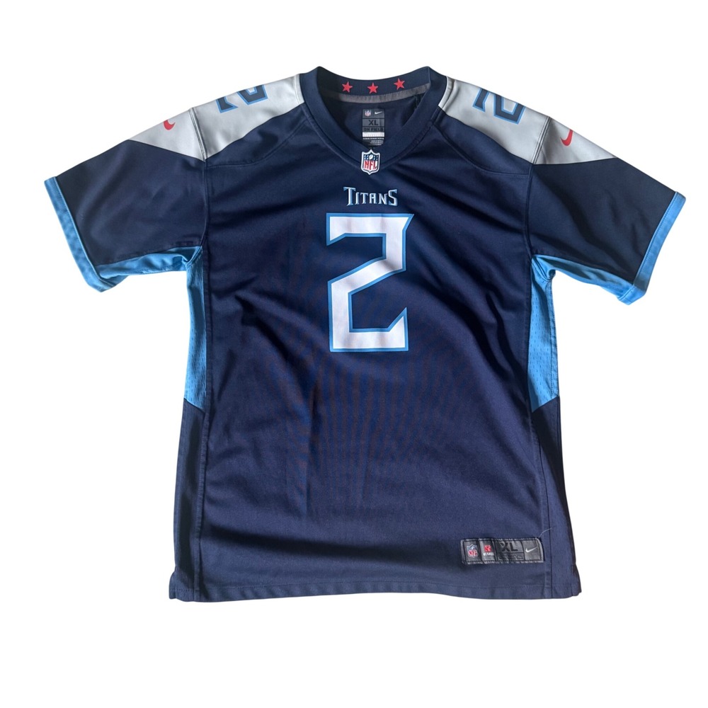 Tennessee Titans Julio Jones 2 NFL X Nike Football Jersey Kids Size XL 18/20
